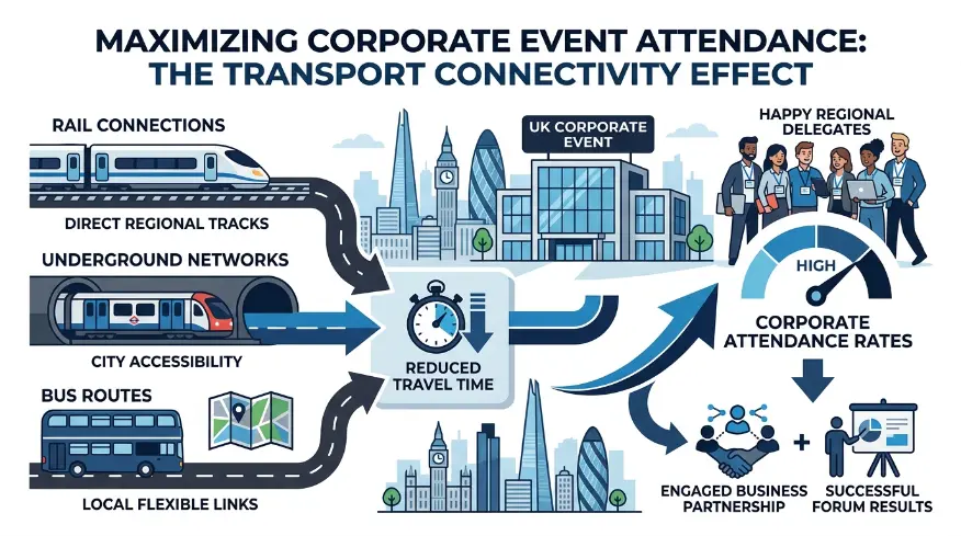How Do Transport Links Influence Corporate Attendance Rates