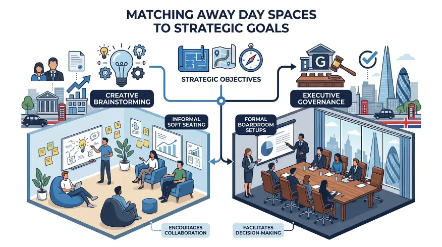 How Do You Align Away Day Spaces With Strategic Business Objectives