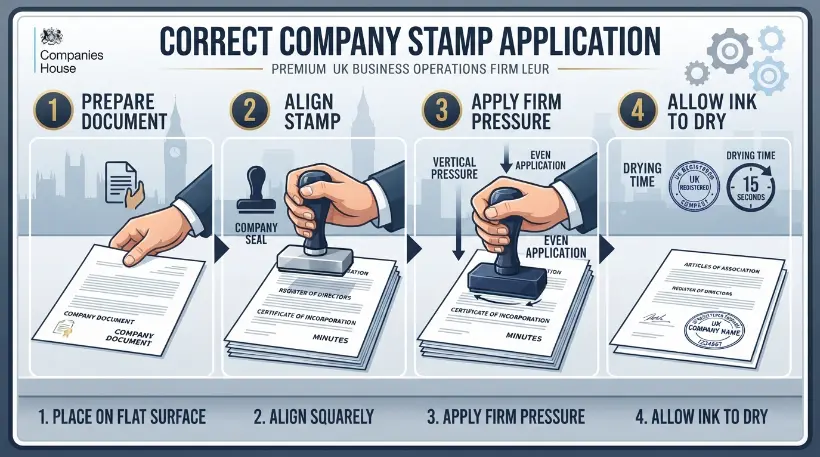 How Do You Apply a Company Stamp Correctly