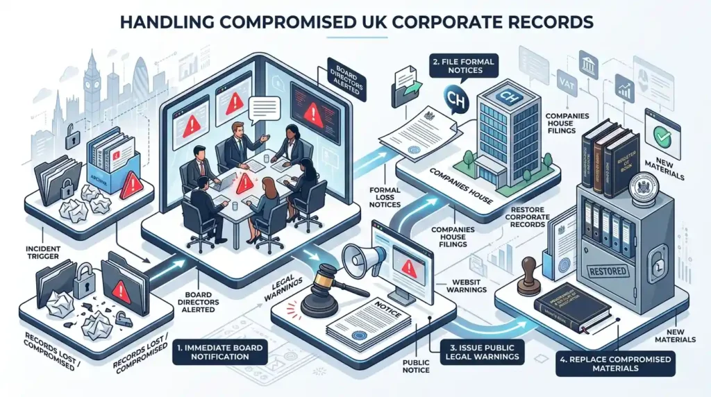 How Do You Handle Lost or Compromised Corporate Records