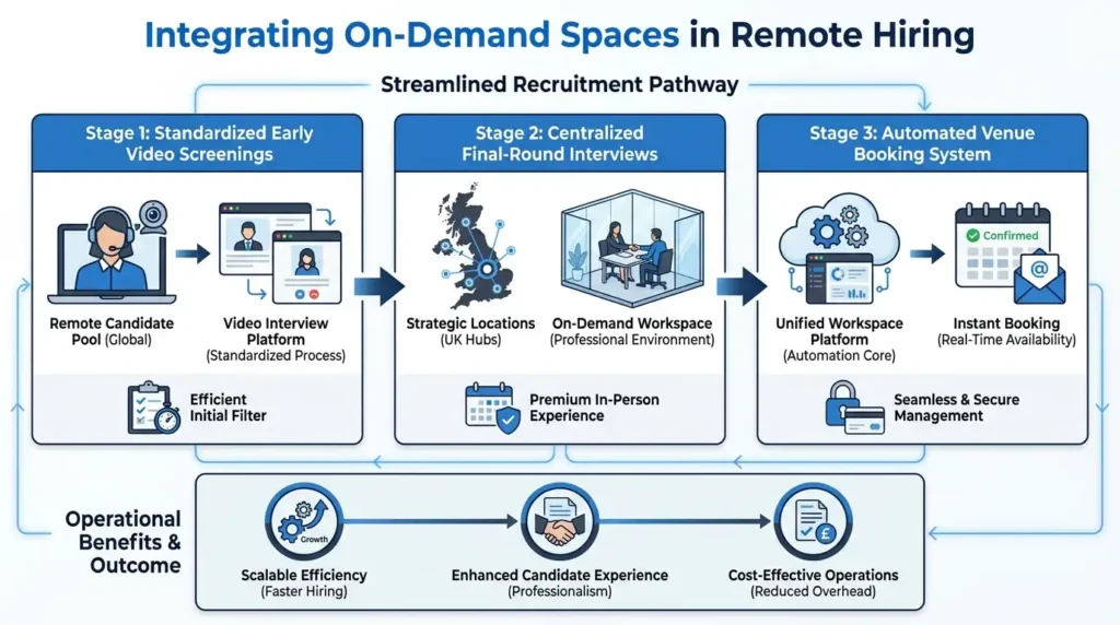 How Do You Integrate On-Demand Spaces Into Your Remote Hiring Process