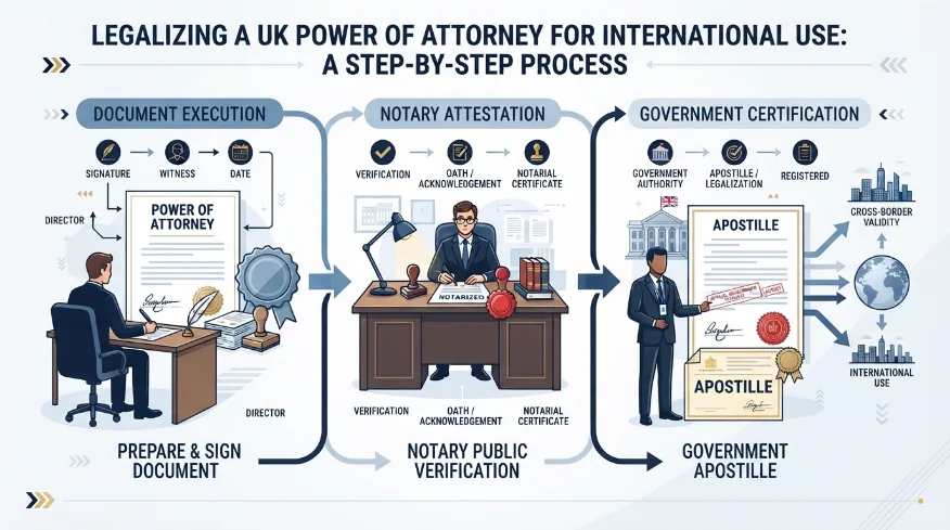 How Do You Legalize a Power of Attorney for International Use