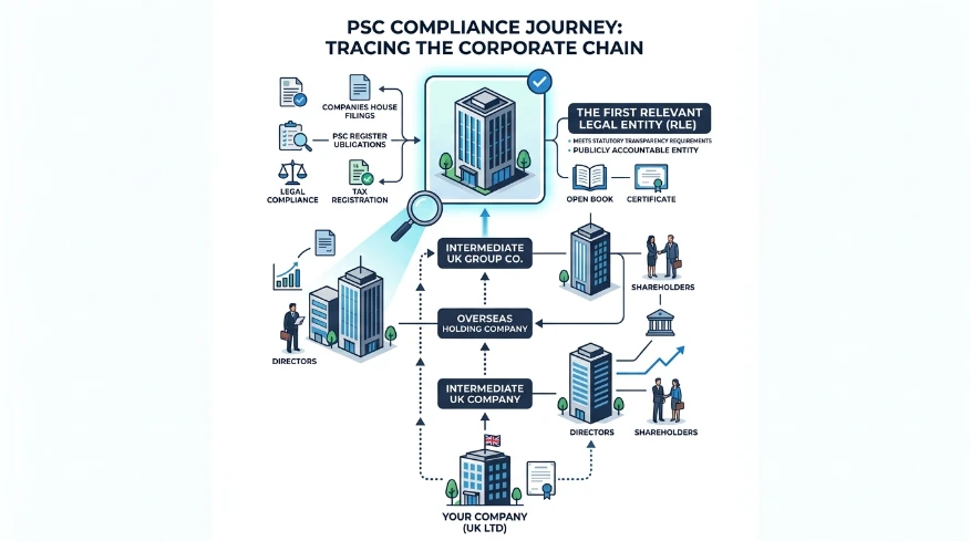 How Do You Trace Ownership Through Multiple Holding Companies