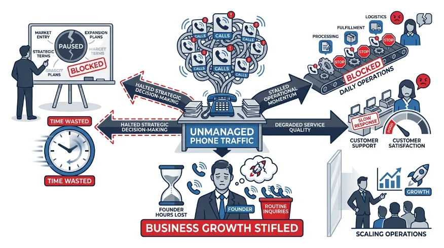 How Does Constant Phone Interruption Damage Business Growth