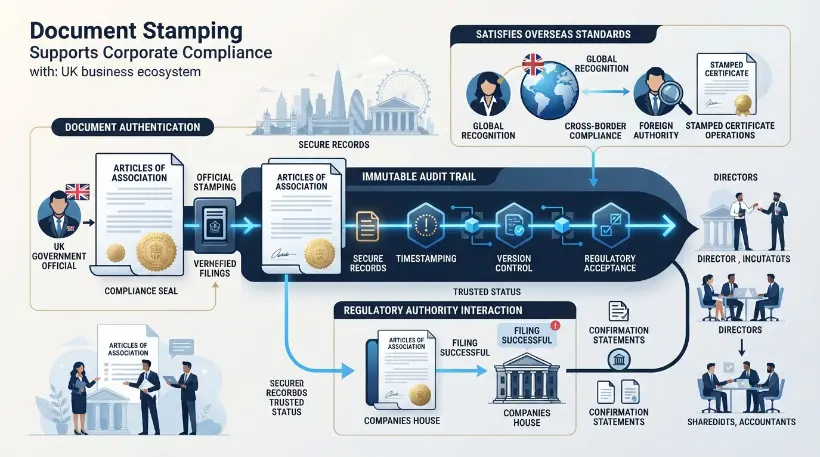 How Does Document Stamping Support Corporate Compliance