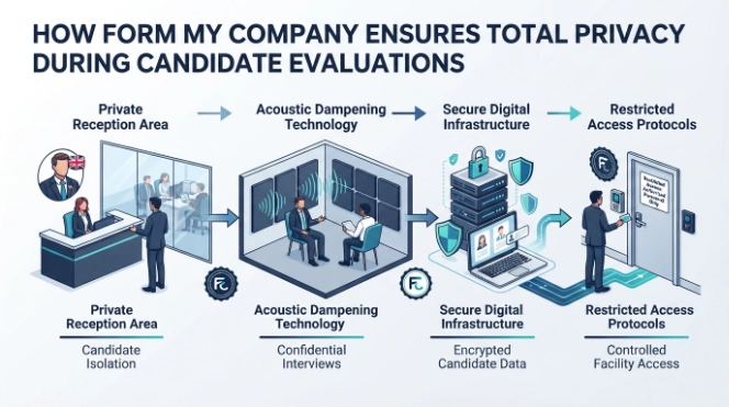 How Does Form My Company Ensure Total Privacy During Candidate Evaluations