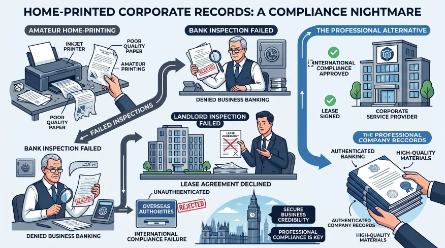 How Does Home-Printing Compromise Corporate Credibility
