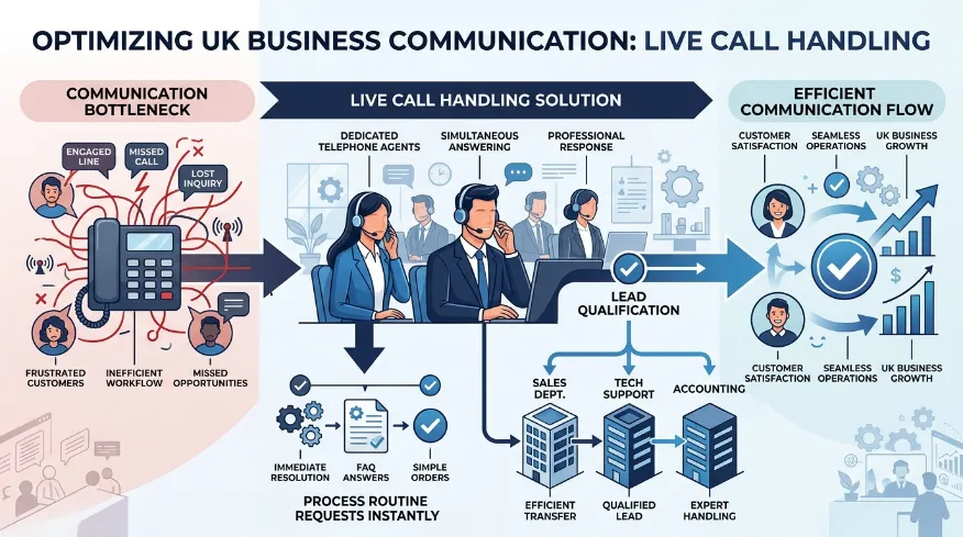 How Does Live Call Handling Eliminate Communication Bottlenecks