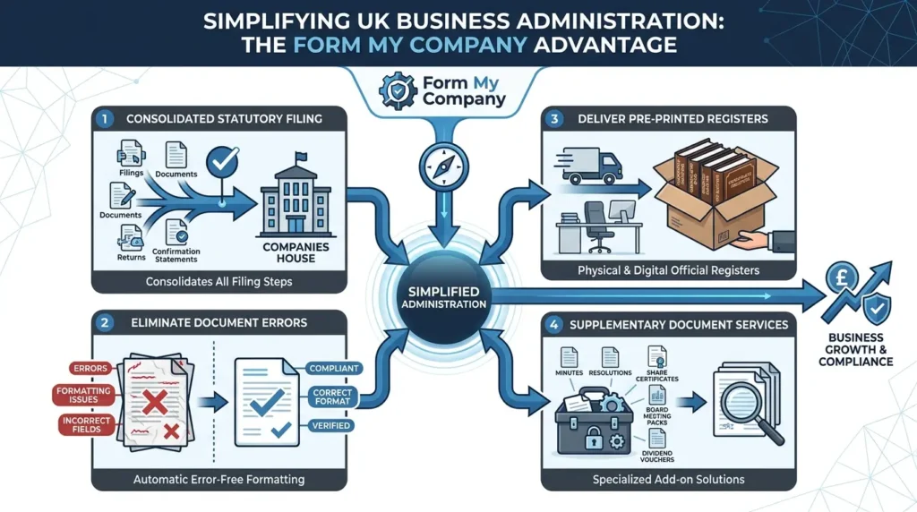 How Does Ordering From Form My Company Simplify Business Administration