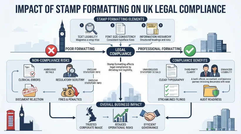 How Does Stamp Formatting Affect Legal Compliance