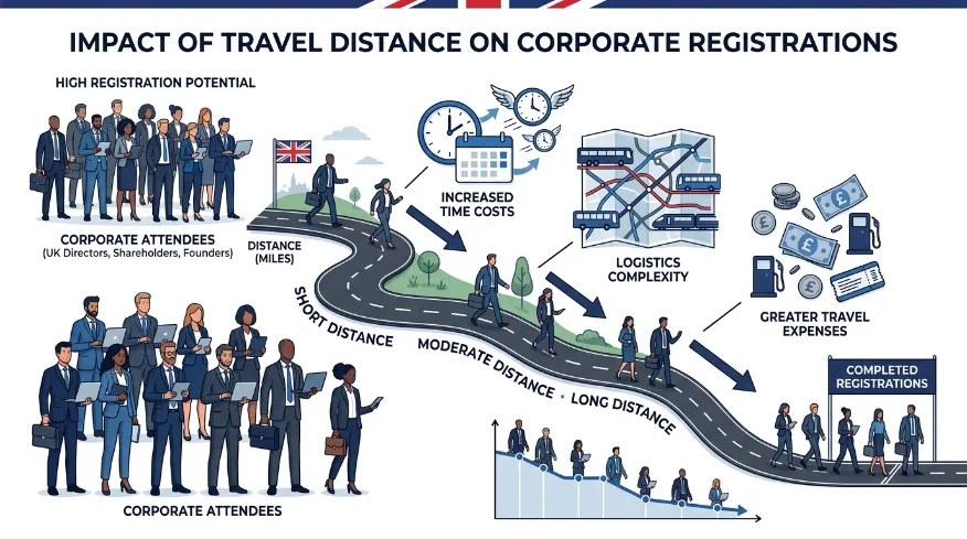 How Does Travel Distance Influence Registration Decisions