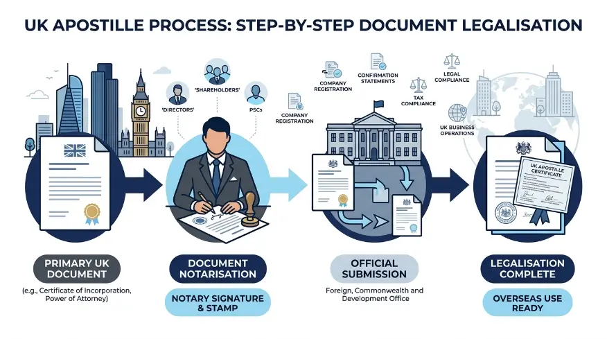 How Does the Apostille Process Work in the United Kingdom