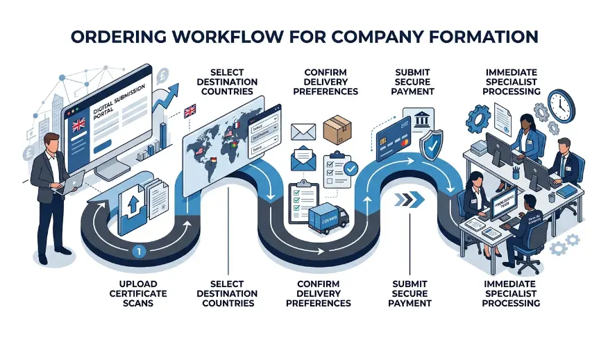 How Does the Ordering Workflow Operate