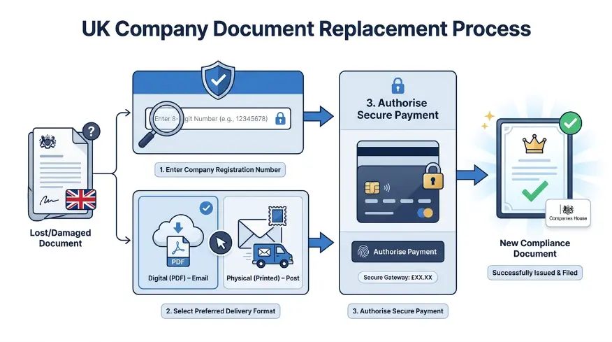 How Does the Replacement Process Work With Form My Company