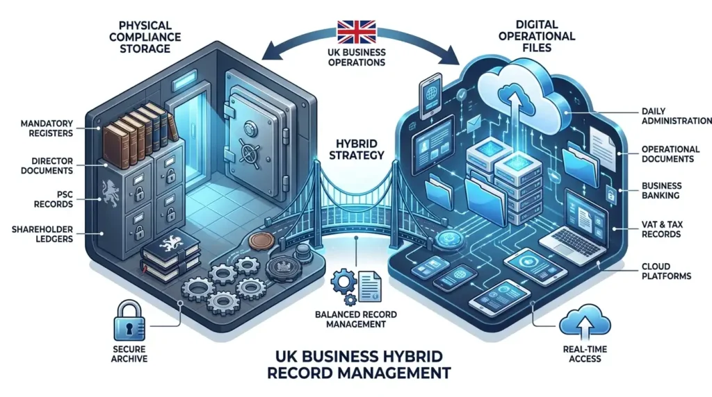 How Should UK Businesses Balance Physical and Digital Record Management