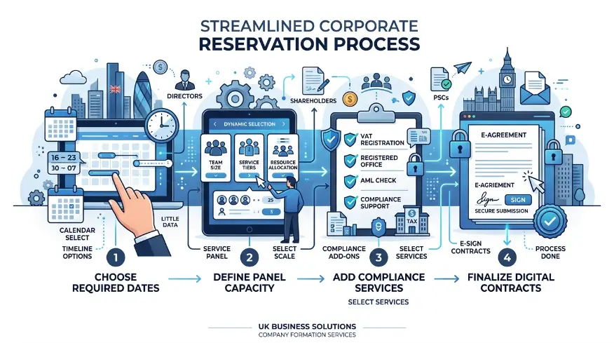 How does the reservation process work for employers