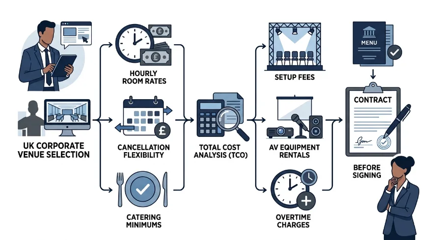 How to Compare Venue Costs and Flexible Booking Terms