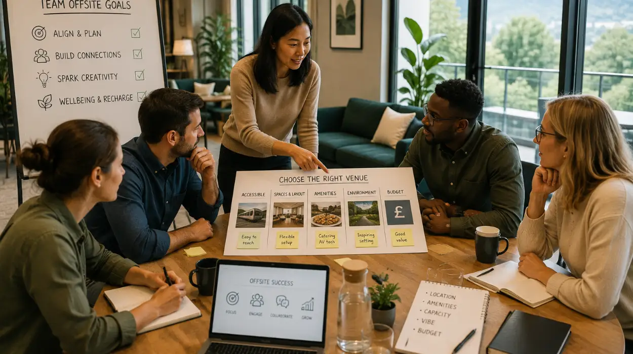 How to Match Your Venue to Your Team Offsite Goals in 2026?