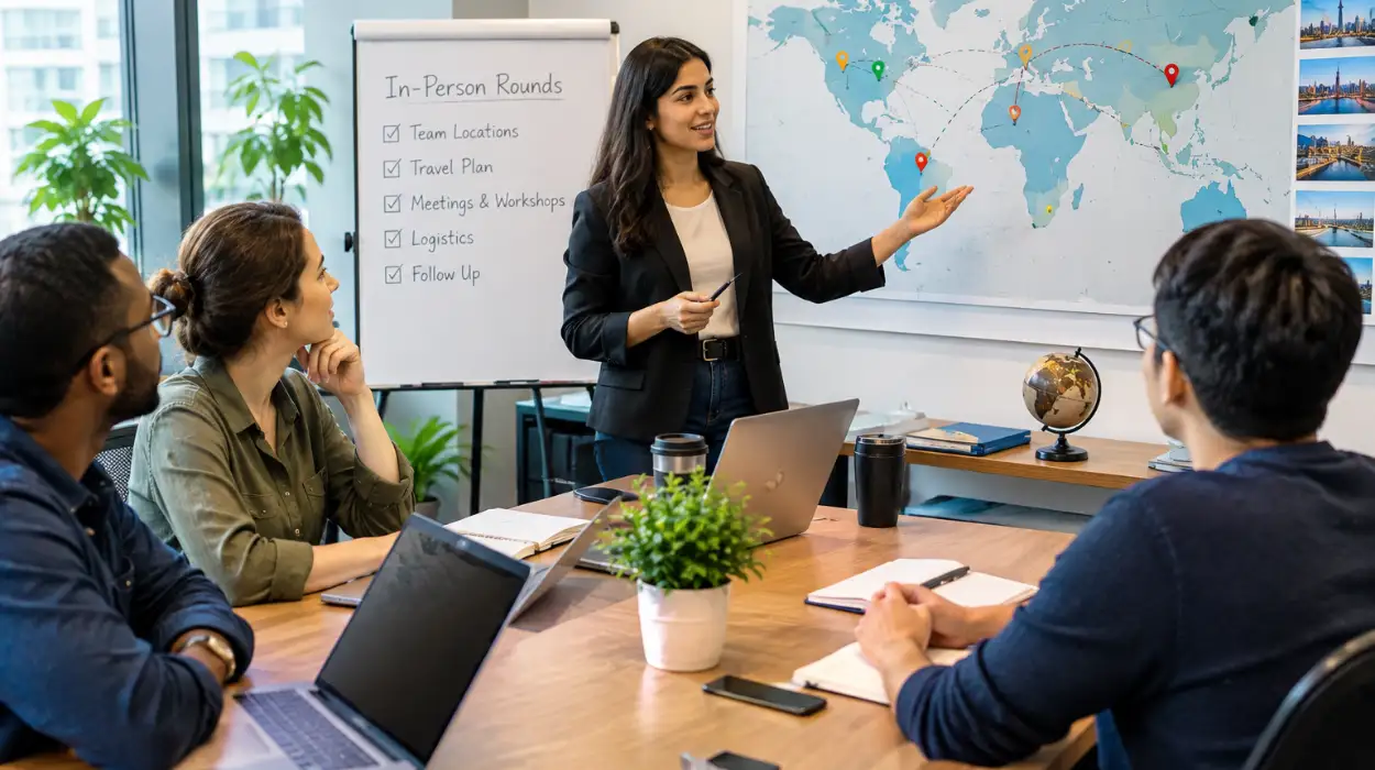 How to Plan In-Person Rounds for a Distributed Team in 2026?