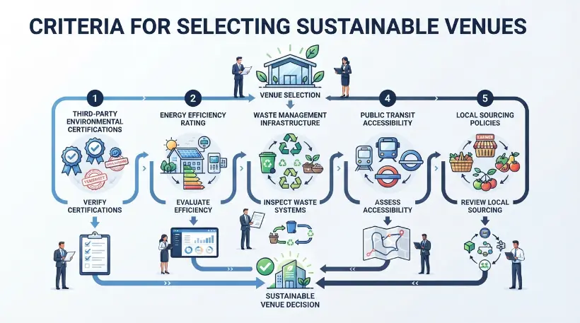 How to Select Sustainable Venues and Infrastructure