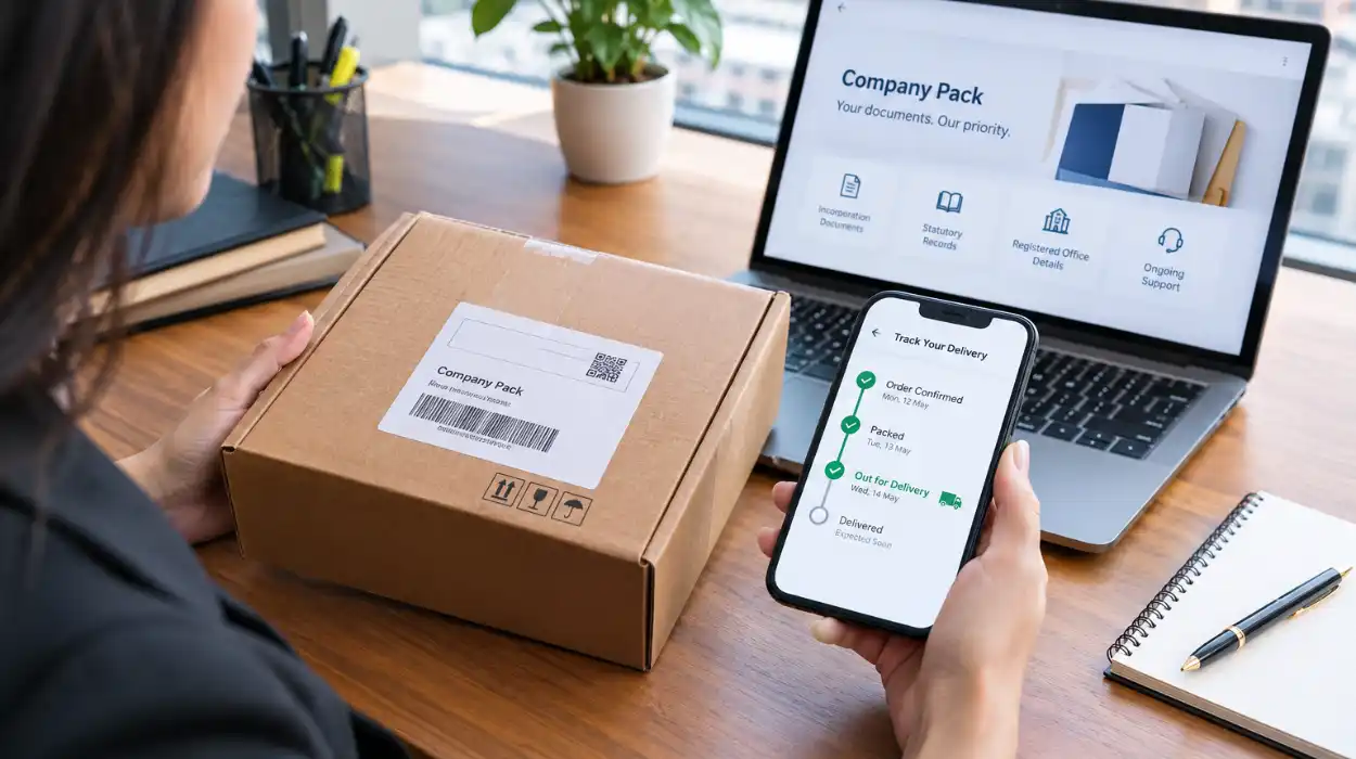 Want to Get Tracked Delivery of Your Company Pack From Form My Company in 2026?