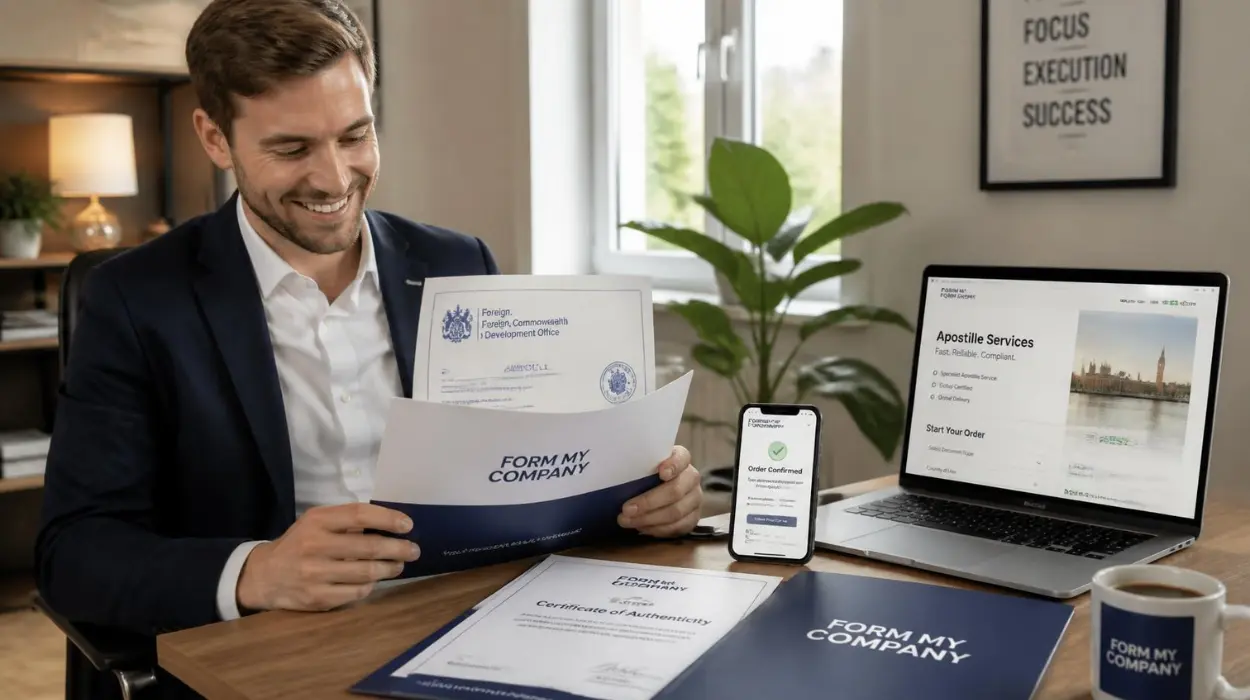 Want to Order Investor-Ready Apostilled Documents From Form My Company in 2026?