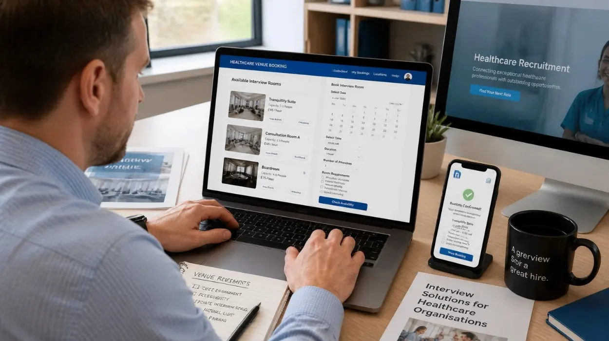 Want to Reserve Healthcare Interview Venues From Form My Company in 2026?