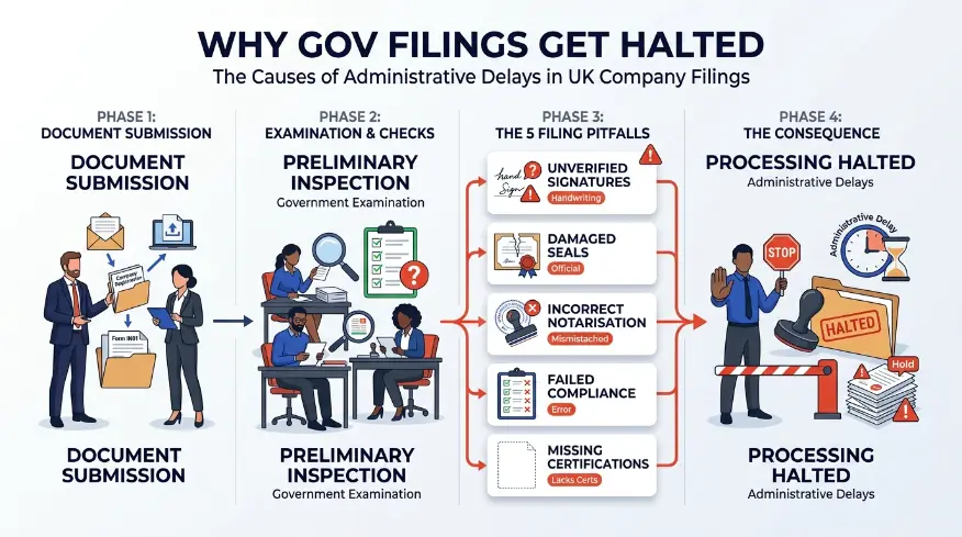 What Causes Delays During the Document Authentication Process?