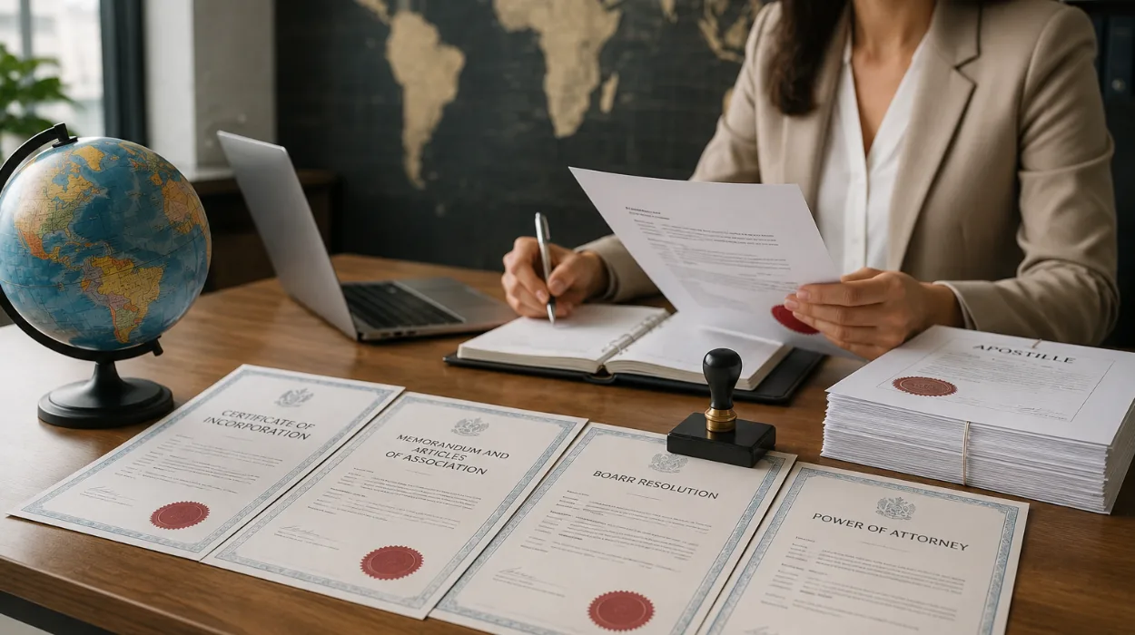 What Company Documents Do You Need Apostilled to Trade Abroad in 2026