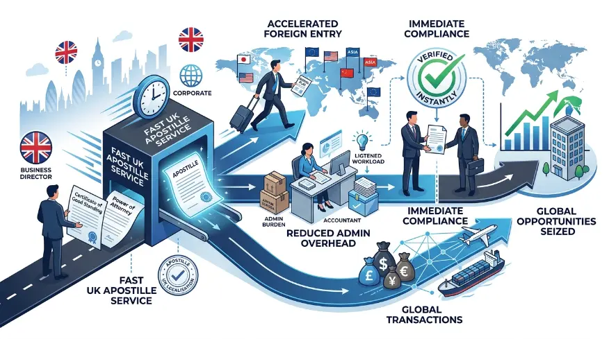 What Corporate Benefits Come From Fast Apostille Services