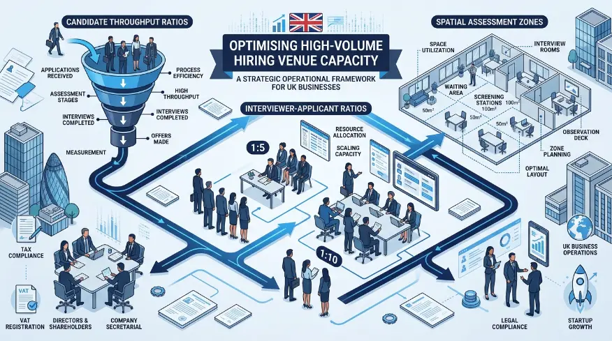 What Factors Determine High-Volume Hiring Venue Capacity