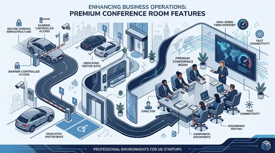 What Features Define a Premium Conference Room With Parking