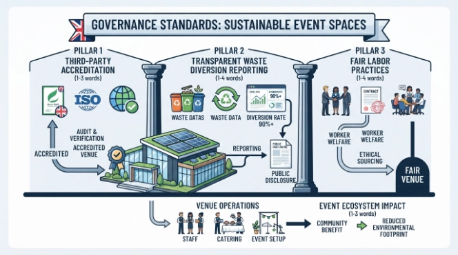 What Governance Standards Define Sustainable Event Spaces