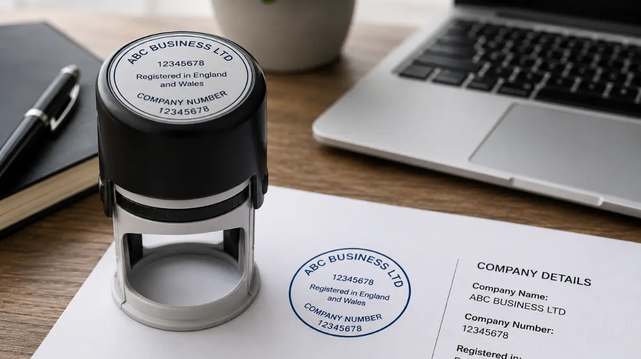 What Information Should Appear on a Company Stamp in 2026?