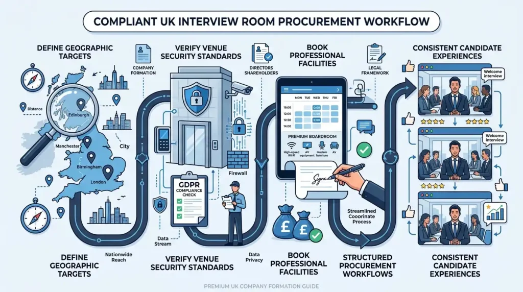 What Operational Steps Secure Compliant Local Interview Rooms