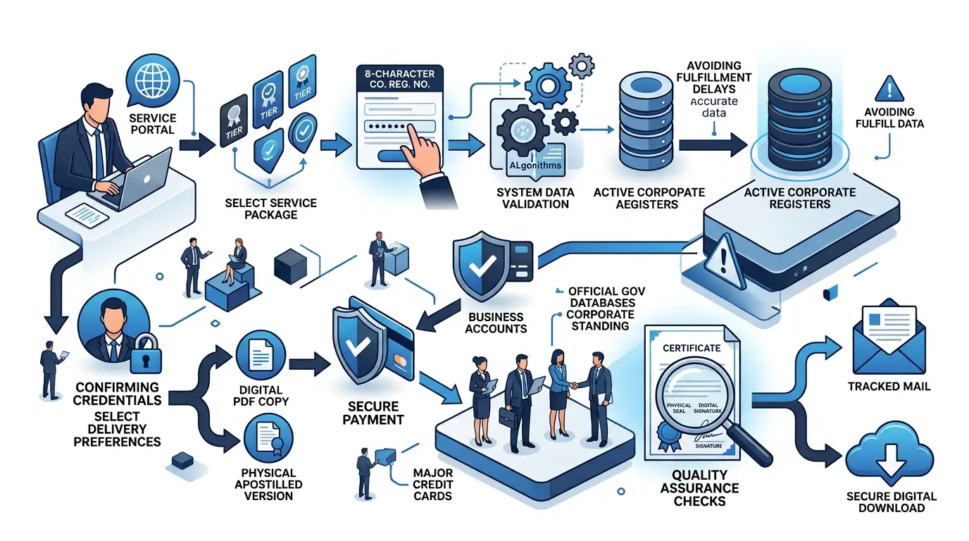 What Steps Are Involved in Ordering Your Document