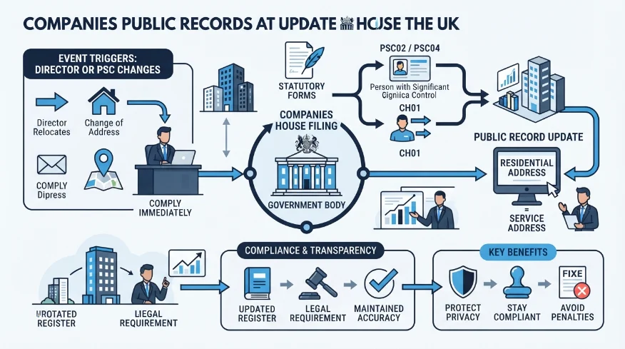What Steps Are Required to Update Existing Public Records