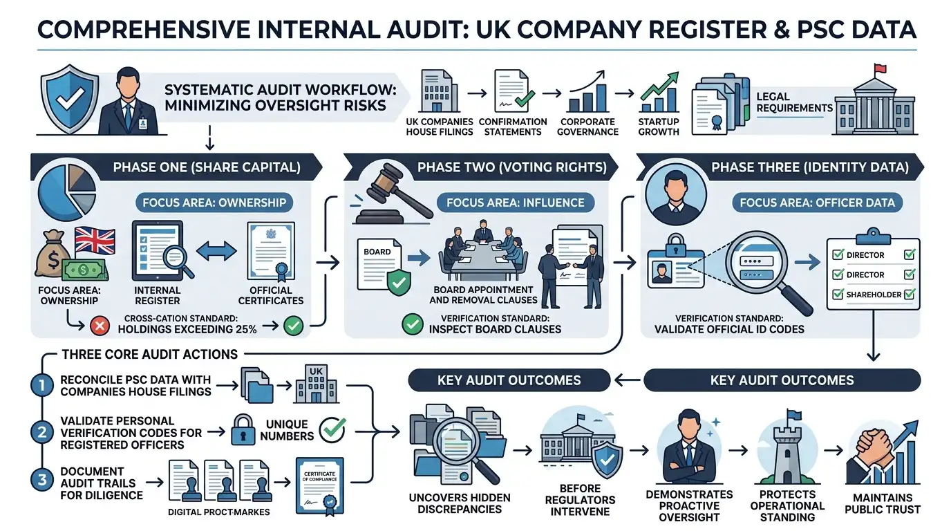 What Steps Define a Comprehensive Internal Audit Process
