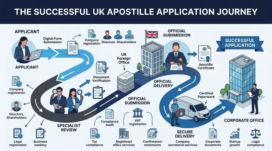 What Steps Define a Successful Apostille Application