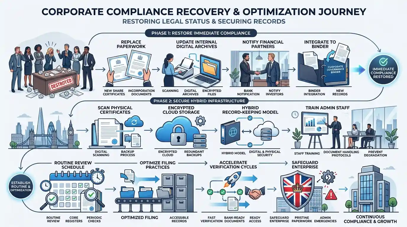 What Steps Restore Your Legal Compliance and Paper Trail
