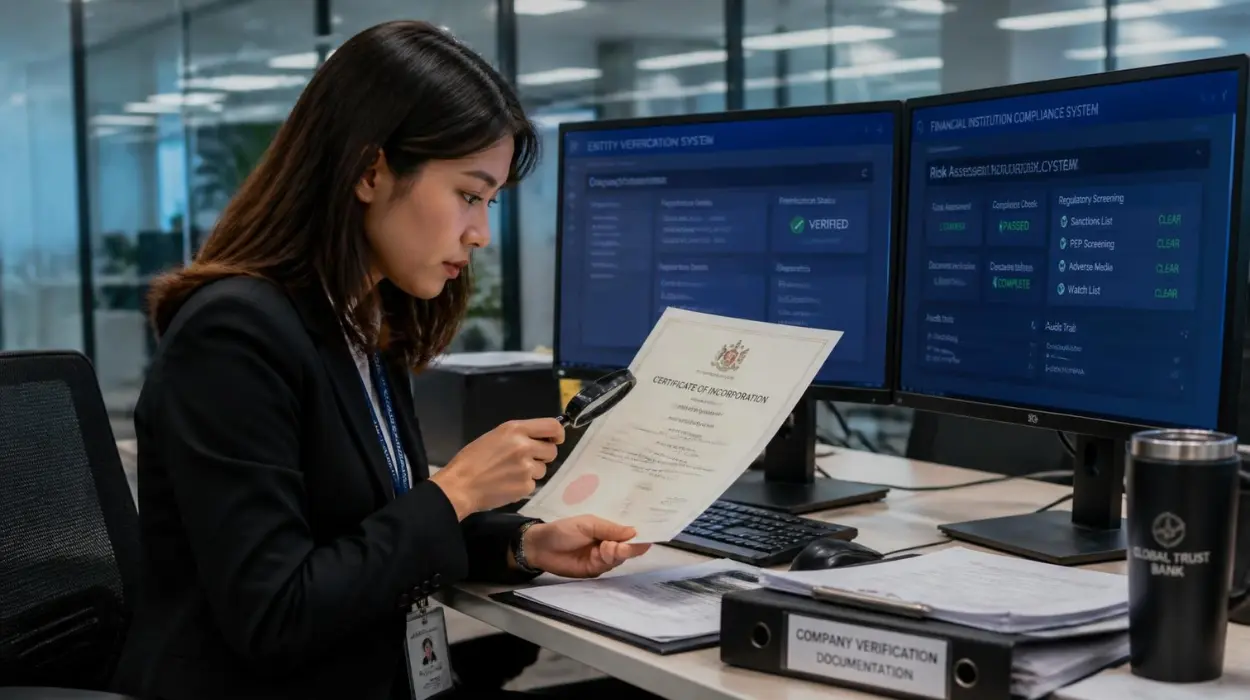 What UK Banks Look for When Verifying a New Company in 2026?