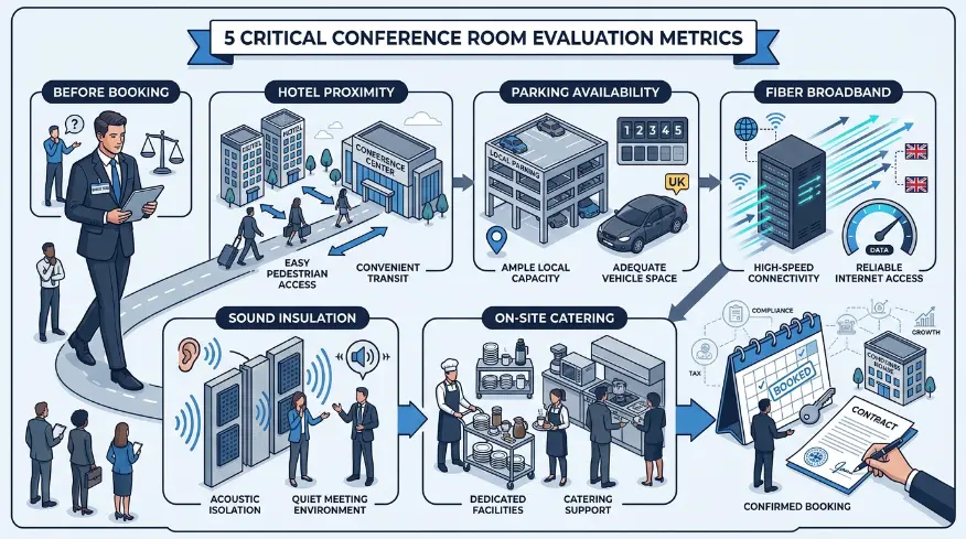 What to Check About Location Before Booking a Conference Room
