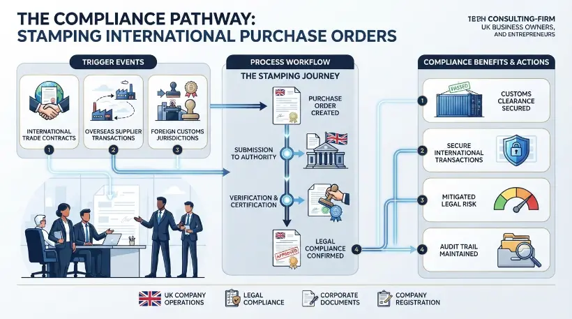 When Is Stamping a Purchase Order Legally Required