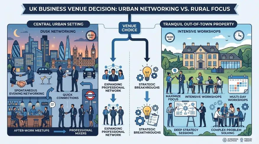 Which Location Style Enhances Delegate Engagement and Networking