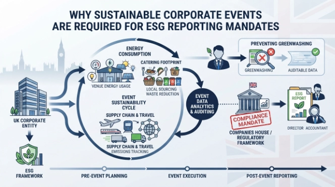 Why Do ESG Reporting Mandates Require Sustainable Corporate Events