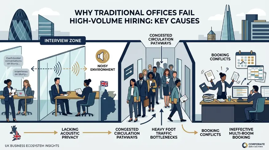 Why Do Traditional Offices Fail During High-Volume Hiring