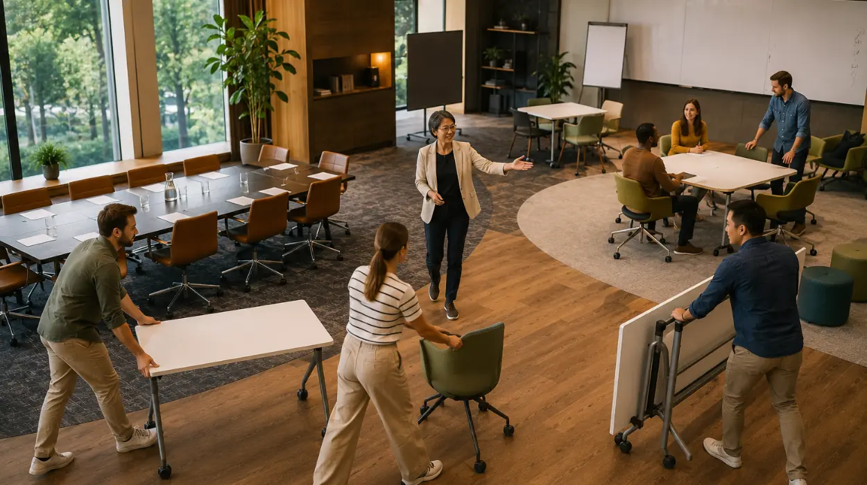 Why Do Workshops Need a Different Room Setup Than Meetings in 2026?