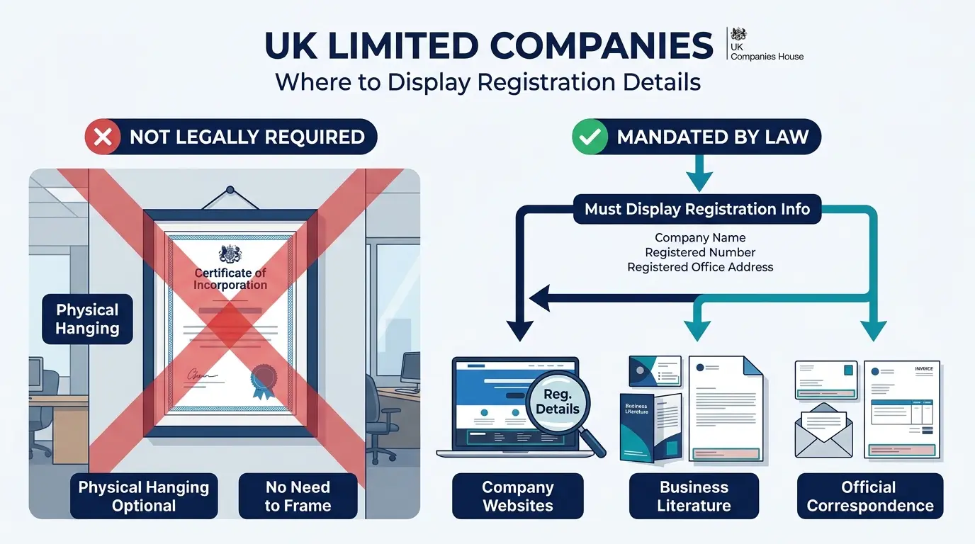 Does Companies House Require You to Frame Your Certificate