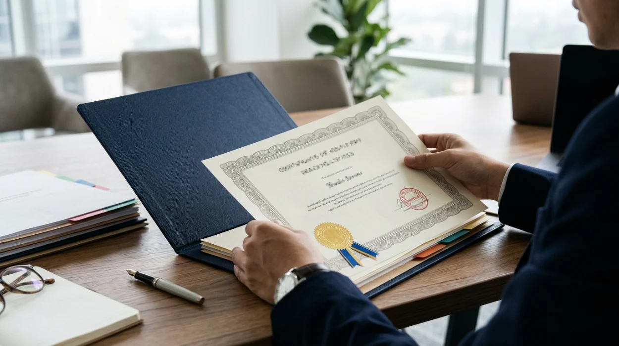 Get Tender-Ready Certified Formation Documents From Form My Company in 2026