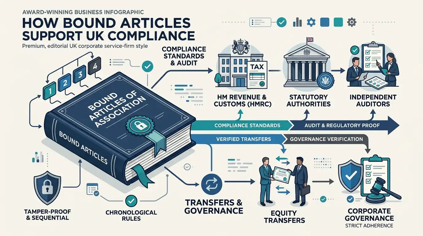 How Do Bound Articles Support UK Compliance Standards